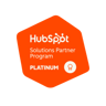 HubSpot Solutions Partner Program Platinum